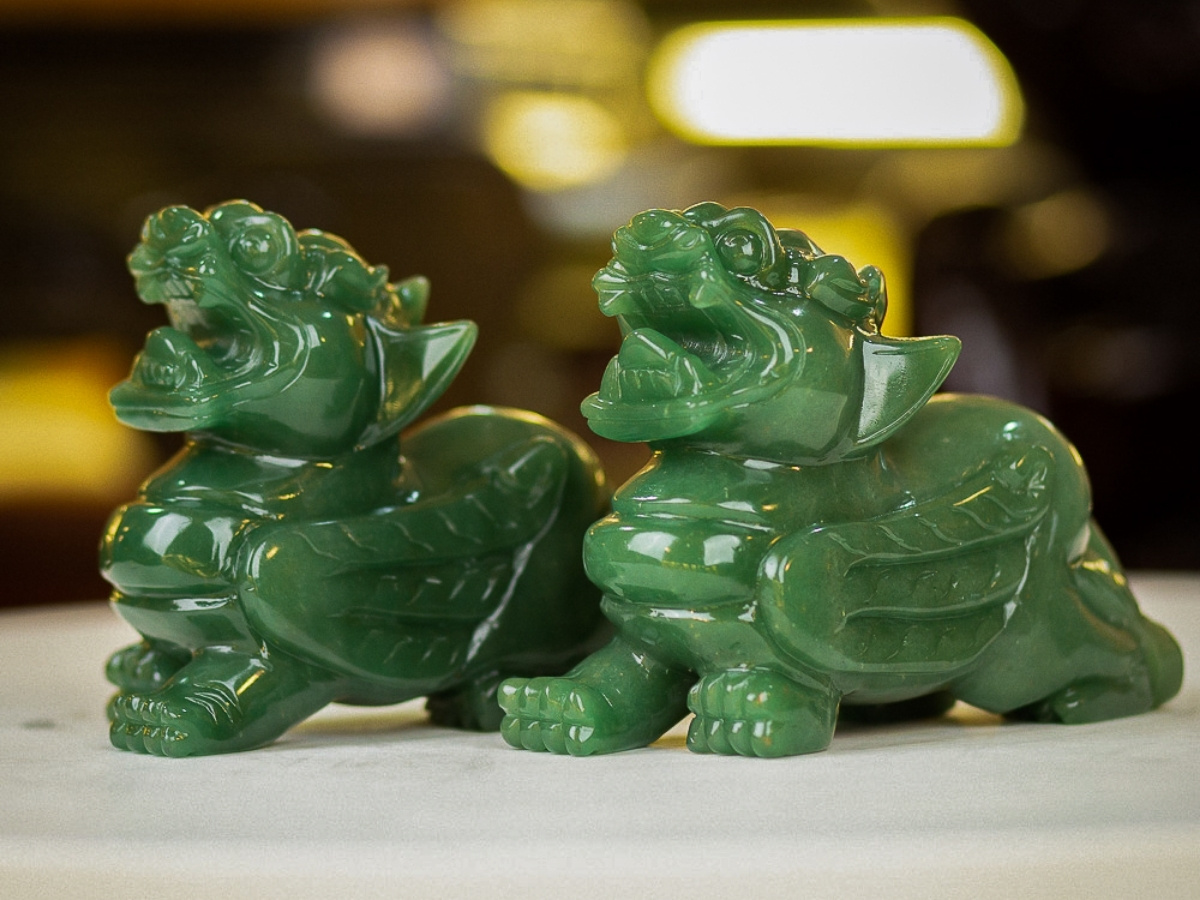 Tỳ hưu được xem l&agrave; linh vật gi&uacute;p thu h&uacute;t t&agrave;i lộc v&agrave; bảo vệ chủ nh&acirc;n khỏi vận xui